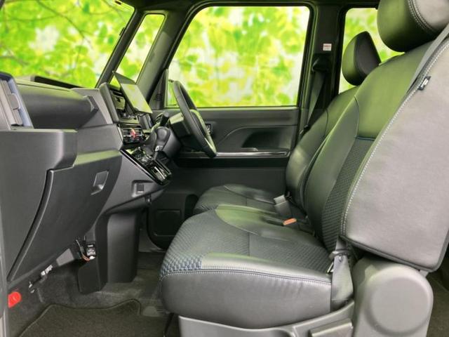 タント カスタムＲＳ　新品タイヤ／保証書／社外　１０インチ　ＳＤナビ／スマートアシスト（トヨタ・ダイハツ）／両側電動スライドドア／シートヒーター　前席／車線逸脱防止支援システム／シート　ハーフレザー　ターボ　バックカメラ（6枚目）