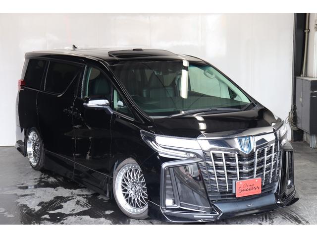 アルファードハイブリッド ＳＲ　Ｃパッケージ　サンルーフ／新シュタイナーＦＴＸ２０ＡＷ／ＫＷ車高調／ＴＲＤエアロ／ＪＢＬプレミアムサウンド／後席モニター／革シート／オットマン／２列目シートヒーター／全方位カメラ／デジタルインナーミラー／クルコン（41枚目）