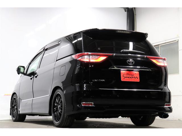 エスティマ アエラス プレミアム サンルーフ/TRDエアロ/社外19AW/ローダウン/後席モニター/両側パワスラ/電動リアゲート/クルコン/地デジ/Bluetooth/バックカメラ/プッシュスタート/スマートキー(44枚目)