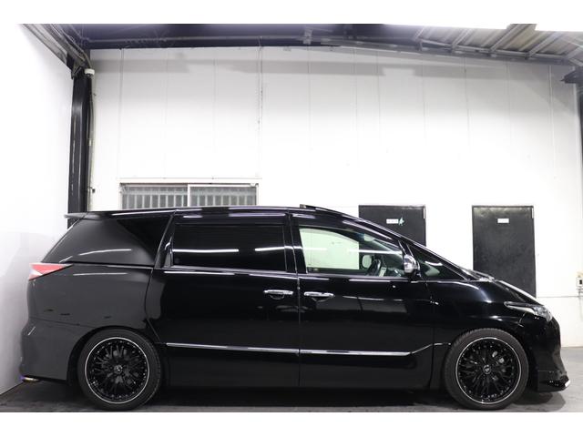 エスティマ アエラス プレミアム サンルーフ/TRDエアロ/社外19AW/ローダウン/後席モニター/両側パワスラ/電動リアゲート/クルコン/地デジ/Bluetooth/バックカメラ/プッシュスタート/スマートキー(45枚目)