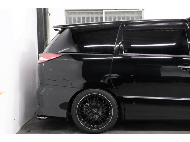 エスティマ アエラス プレミアム サンルーフ/TRDエアロ/社外19AW/ローダウン/後席モニター/両側パワスラ/電動リアゲート/クルコン/地デジ/Bluetooth/バックカメラ/プッシュスタート/スマートキー(46枚目)