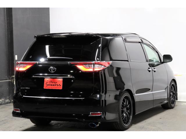 エスティマ アエラス プレミアム サンルーフ/TRDエアロ/社外19AW/ローダウン/後席モニター/両側パワスラ/電動リアゲート/クルコン/地デジ/Bluetooth/バックカメラ/プッシュスタート/スマートキー(48枚目)