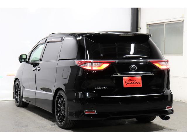 エスティマ アエラス プレミアム サンルーフ/TRDエアロ/社外19AW/ローダウン/後席モニター/両側パワスラ/電動リアゲート/クルコン/地デジ/Bluetooth/バックカメラ/プッシュスタート/スマートキー(50枚目)