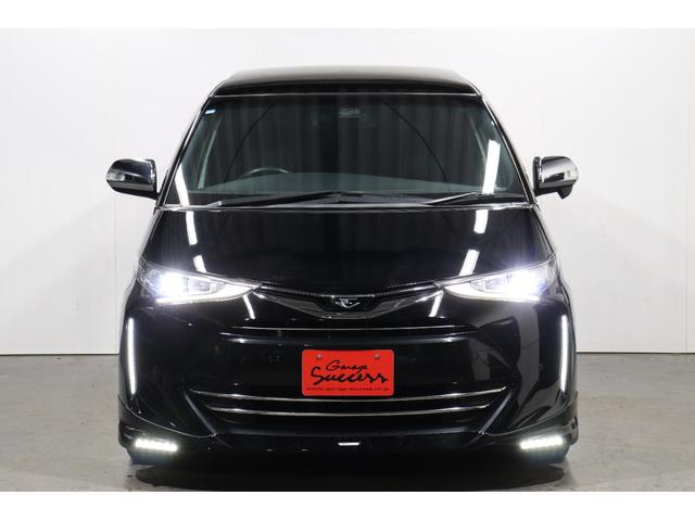 エスティマ アエラス プレミアム サンルーフ/TRDエアロ/社外19AW/ローダウン/後席モニター/両側パワスラ/電動リアゲート/クルコン/地デジ/Bluetooth/バックカメラ/プッシュスタート/スマートキー(55枚目)