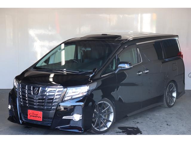 アルファード 2.5S Aパッケージ レイズブラックフリート20AW/サンルーフ/フリップダウンモニター/社外車高調/プッシュスタート/クルコン/バックカメラ/Bluetoothオーディオ/Bluetooth/バックカメラ/ETC(12枚目)