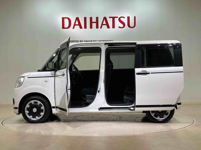 ムーヴキャンバス ＧブラックアクセントＶＳ　ＳＡＩＩＩ　４ＷＤ　スマートキー　記録簿　禁煙車　ワンオーナー　エアバッグ　エアコン　パワーステアリング　パワーウィンドウ　ＡＢＳ（13枚目）