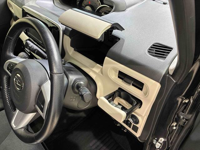 ムーヴキャンバス Gブラックインテリアリミテッド SAIII 4WD ETC アイドリングストップ オートマチックハイビーム 衝突防止システム LEDヘッドランプ レーンアシスト スマートキー 記録簿 禁煙車 エアバッグ エアコン パワーステアリング ABS(24枚目)