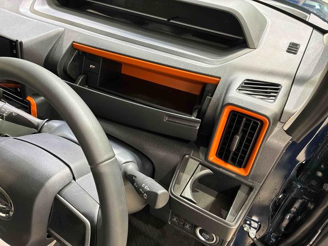 タント ファンクロスターボ　４ＷＤ　アルミホイール　シートヒーター　ターボ　アイドリングストップ　オートマチックハイビーム　衝突防止システム　ＬＥＤヘッドランプ　レーンアシスト　スマートキー　記録簿　ワンオーナー　エアバッグ（24枚目）