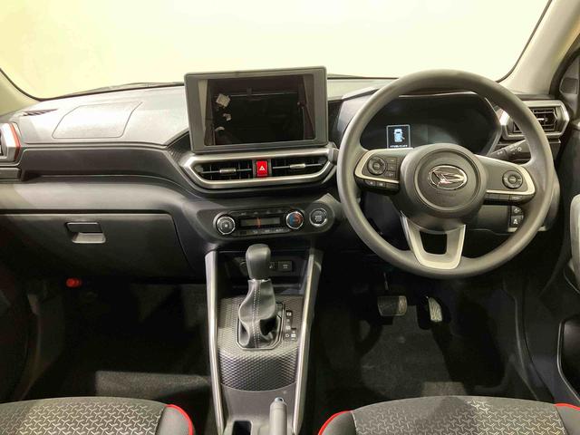 ロッキー Ｘ　４ＷＤ　アルミホイール　シートヒーター　ターボ　アイドリングストップ　オートマチックハイビーム　衝突防止システム　ＬＥＤヘッドランプ　レーンアシスト　スマートキー　記録簿　ワンオーナー　エアバッグ（5枚目）