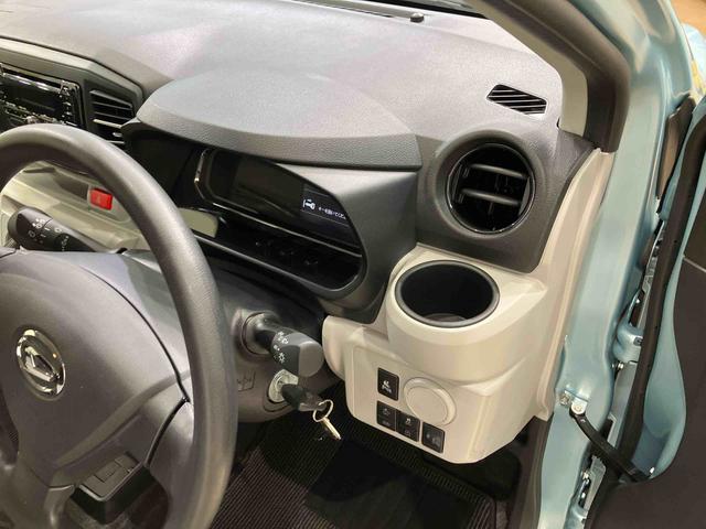 ミライース X SAIII 4WD アイドリングストップ オートマチックハイビーム 衝突防止システム LEDヘッドランプ レーンアシスト キーレスエントリー 記録簿 ワンオーナー エアバッグ エアコン パワーステアリング CD(24枚目)