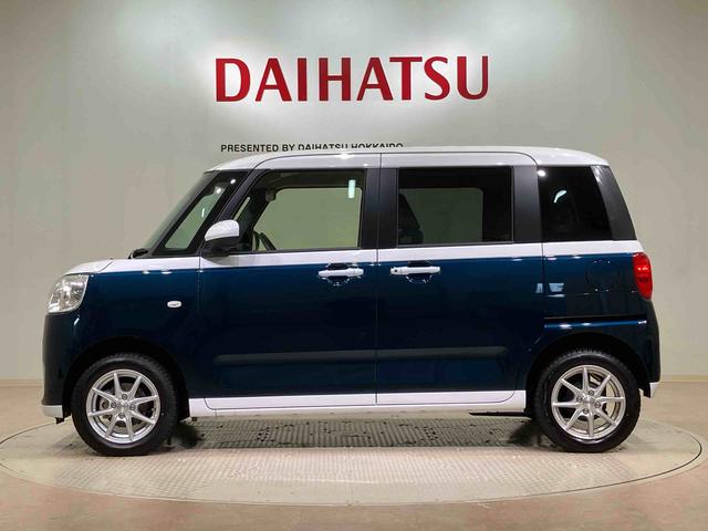 ムーヴキャンバス ストライプスＸ　４ＷＤ　アイドリングストップ　オートマチックハイビーム　衝突防止システム　レーンアシスト　スマートキー　記録簿　ワンオーナー　エアバッグ　エアコン　パワーステアリング　パワーウィンドウ　ＣＤ　ＡＢＳ（12枚目）