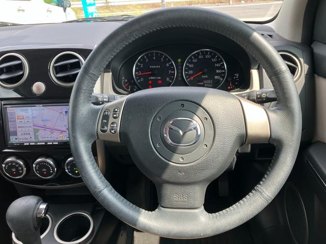 ベリーサ Ｃ　ワンオーナー　車検令和９年３月　バックカメラ　スマートキー　社外ナビ　ソナー　１５インチ純正アルミ　ＥＴＣ　革巻ステアリング　ワンセグＴＶ　ステアリングリモコン　走行４万ｋｍ台（15枚目）