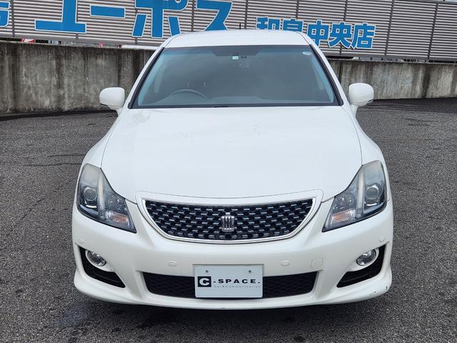 クラウン 2.5アスリート ナビパッケージ 純正ナビTV/Bluetooth/Bカメラ/ETC/ドラレコ/F席Pシート/スマートキー&Pスタート/純正18アルミ/車両取説・ナビ取説・スペアキー有(2枚目)