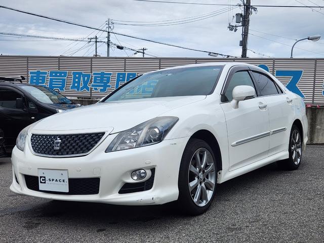 クラウン 2.5アスリート ナビパッケージ 純正ナビTV/Bluetooth/Bカメラ/ETC/ドラレコ/F席Pシート/スマートキー&Pスタート/純正18アルミ/車両取説・ナビ取説・スペアキー有(3枚目)