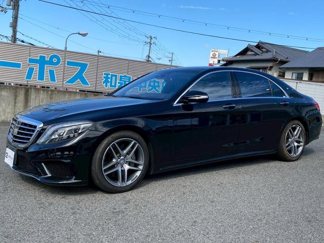 Ｓクラス Ｓ５５０ロング　サンルーフ　黒革シート　３６０°カメラ　電動リアゲート（4枚目）