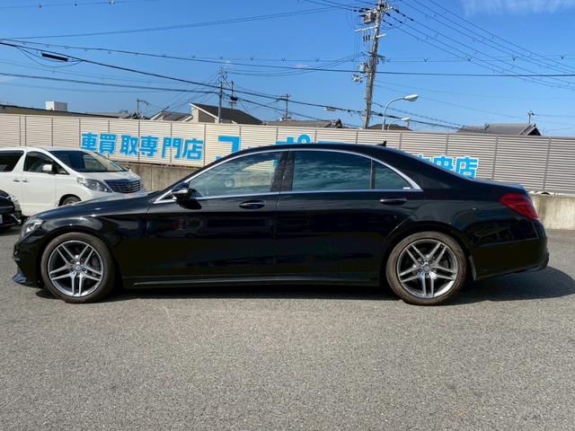 Ｓクラス Ｓ５５０ロング　サンルーフ　黒革シート　３６０°カメラ　電動リアゲート（5枚目）
