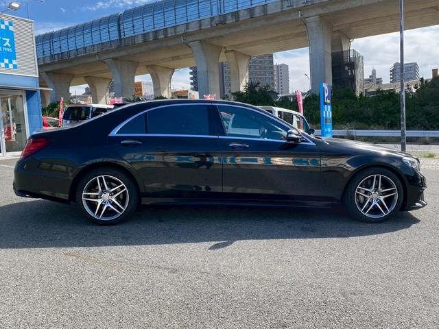 Ｓクラス Ｓ５５０ロング　サンルーフ　黒革シート　３６０°カメラ　電動リアゲート（9枚目）