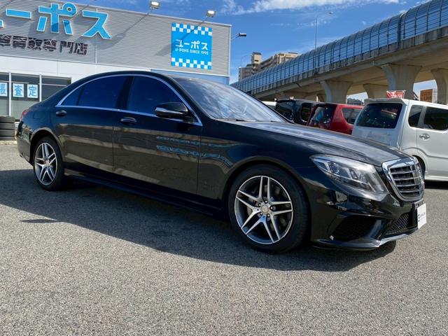 Ｓクラス Ｓ５５０ロング　サンルーフ　黒革シート　３６０°カメラ　電動リアゲート（10枚目）