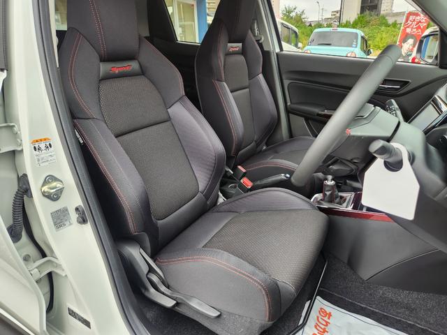 スイフトスポーツ ベースグレード 純正8インチナビTV/全方位カメラ/Bluetooth/前後ドラレコ/ETC/BSM/ブレーキサポート/シートヒーター/取説・ナビ取説・スペアキー有/禁煙車/6速MT車(47枚目)