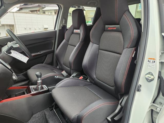 スイフトスポーツ ベースグレード 純正8インチナビTV/全方位カメラ/Bluetooth/前後ドラレコ/ETC/BSM/ブレーキサポート/シートヒーター/取説・ナビ取説・スペアキー有/禁煙車/6速MT車(50枚目)