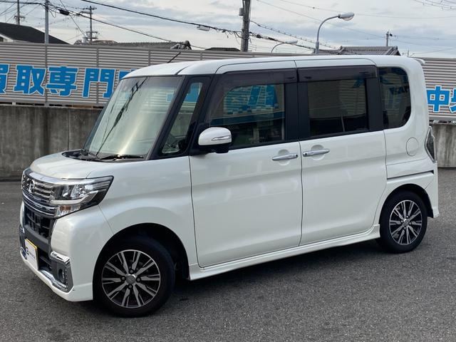 タント カスタムＸ　トップエディションＳＡＩＩ　左Ｐスライドドア／スマートキーＰスタート／ＬＥＤヘッドライト／Ｂｌｕｅｔｏｏｈ／バックカメラ／ステアリングリモコン／純正１４インチアルミ／スペアキー・取扱説明書（4枚目）