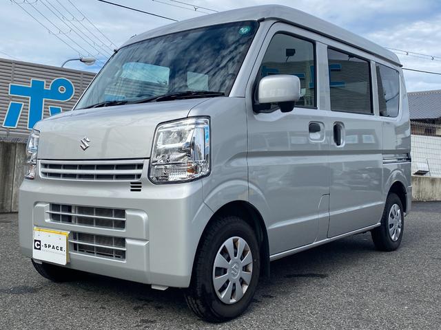 エブリイ PC LEDヘッドライト/オーバーヘッドコンソール/D席シートヒーター/デュアルカメラブレーキサポート/パートタイム4WD/PW付き/取説・スペアキー有(4枚目)