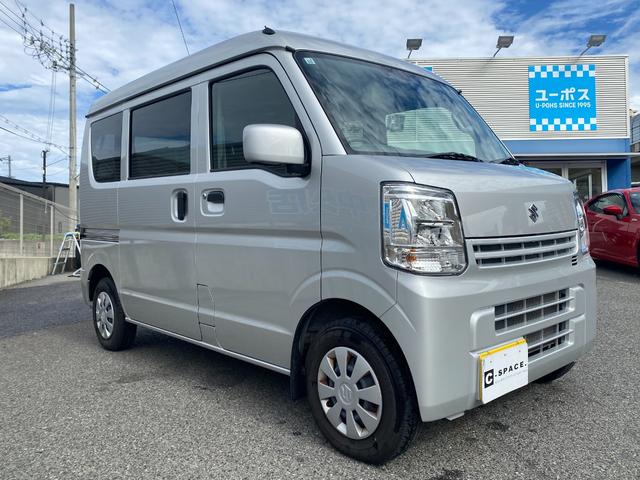 エブリイ PC LEDヘッドライト/オーバーヘッドコンソール/D席シートヒーター/デュアルカメラブレーキサポート/パートタイム4WD/PW付き/取説・スペアキー有(20枚目)