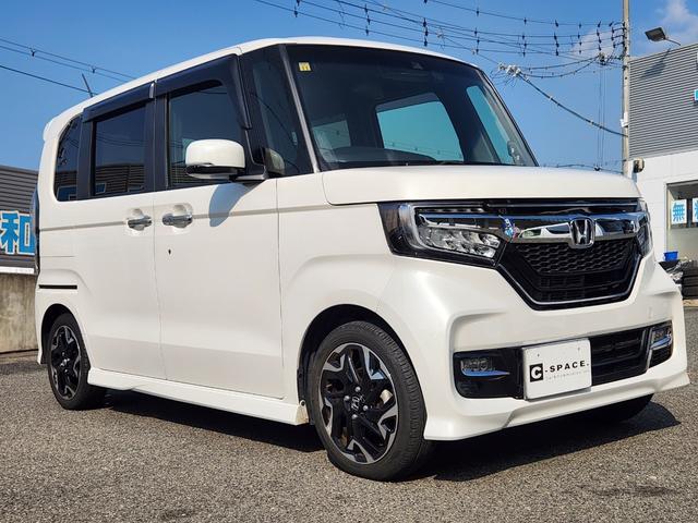 N-BOXカスタム G・Lターボホンダセンシング 1オーナー・禁煙車/純正8インチナビTV/Bluetooth/TVキャンセラー/両側Pスライドドア/ホンダセンシング/パドルシフト/ETC/Bカメラ/ドラレコ/車両取説・ナビ取説・スペアキー有(13枚目)