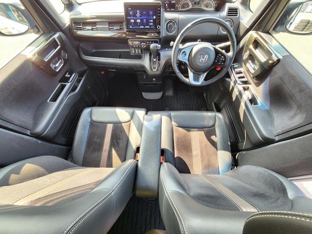 N-BOXカスタム G・Lターボホンダセンシング 1オーナー・禁煙車/純正8インチナビTV/Bluetooth/TVキャンセラー/両側Pスライドドア/ホンダセンシング/パドルシフト/ETC/Bカメラ/ドラレコ/車両取説・ナビ取説・スペアキー有(44枚目)