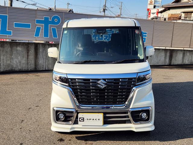 スペーシアカスタム ハイブリッドＸＳターボ　社外ナビＴＶ／全法カメラ／Ｂｌｕｅｔｏｏｔｈ／ＥＴＣ／ナビ連動ドラレコ／両側Ｐスライドドア／パドルシフト／ＨＵＤ／デュアルセンサーブレーキサポート／コンビシート／車両取説・ナビ取説・スペアキー有（2枚目）