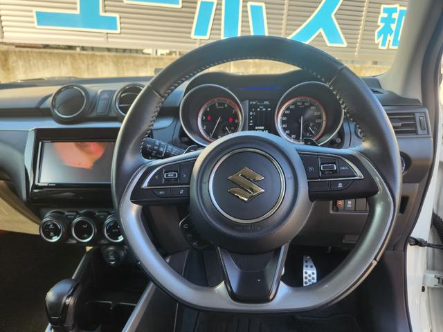 スイフト RSt セーフティパッケージ/全方位カメラ/純正ナビTV/Bluetooth/ドラレコ/ETC/パドルシフト/レーンキープアシスト/LEDヘッドライト/車両取説・ナビ取説・スペアキー有/オールシーズンタイヤ(7枚目)