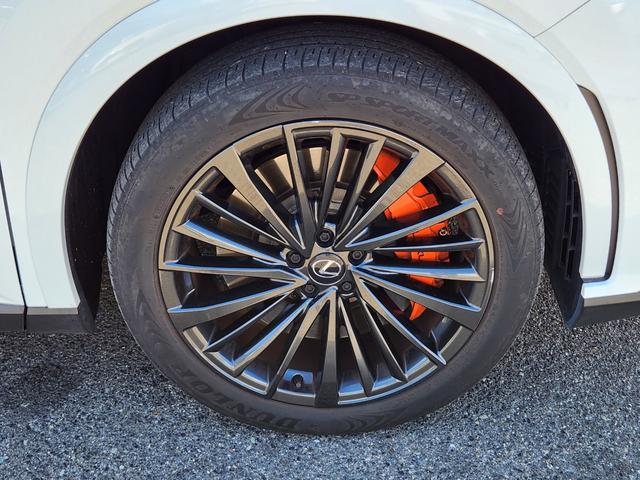 RX RX350 Fスポーツ パノラマルーフ/オレンジキャリパー/純正ナビTV/パノラミックビュー/Bluetooth/ドラレコ/ETC/パドルシフト/Pバックドア/BSM/ベンチレーション/セーフティセンス(38枚目)
