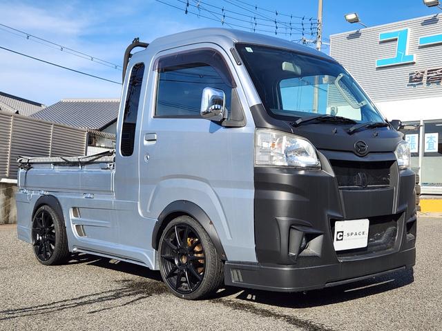 ハイゼットトラック ジャンボ　普通車・小型貨物構造変更済み／社外フルエアロ／社外アルミ／社外マフラー／社外鳥居／純正パーツ有り／車検Ｒ８年１０月（20枚目）