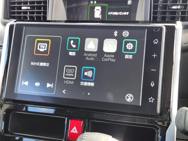ルーミー カスタムＧ　禁煙車／純正ディスプレイオーディオ／スマホ連動／ＴＶ／Ｂｌｕｅｔｏｏｔｈ／ＨＤＭＩ／全方位カメラ／ＥＴＣ２．０／セーフティセンス／純正１４アルミ／Ｆ席シートヒーター／両側Ｐスライドドア／スペアキー有（3枚目）