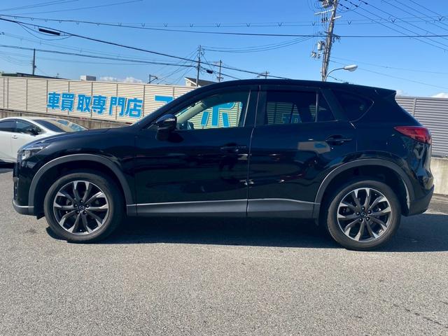 ＣＸ－５ ＸＤ　Ｌパッケージ　ワンオーナー車　スマートシティブレーキ　純正ナビ　ＴＶ　バックカメラ　ＢＯＳＥサウンド　コーナーセンサー　革シート　プッシュスタート　前席シートヒーター　クルーズコントロール　Ｂｌｕｅｔｏｏｔｈ（4枚目）