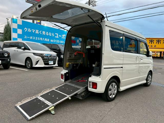 ＮＶ１００クリッパーリオ 　チェアキャブスロープタイプ　ワゴン仕様　スマートキー　プッシュスタート　Ｒ０６Ａターボ　両側スライドドア　１オーナー　４名乗車　電動ウインチ　ドライブレコーダー（2枚目）