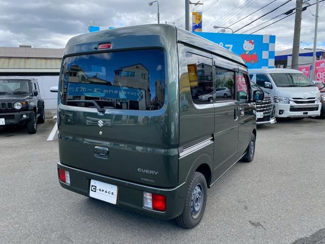 エブリイ ＰＣ　ＥＴＣ　アイドリングストップ　コーナーセンサー　ヘッドライトレベライザー　車線逸脱警報　横滑り防止装置（10枚目）
