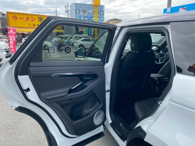 レンジローバーイヴォーク R-ダイナミック SE P250 1オーナー ブラックルーフ デジタルインナーミラー 360°カメラ 純正20インチグレー塗装アルミ レーダー探知機 電動リアゲート ウェルカムライト ブラインドスポットモニター(36枚目)