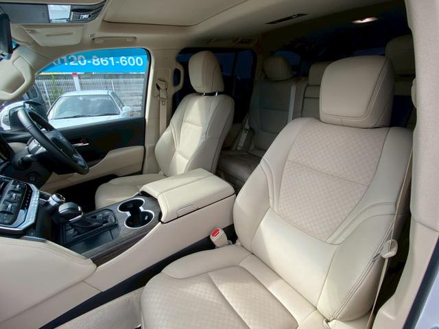 ランドクルーザー ＺＸ　モデリスタフルエアロ　リアエンター　ベージュインテリア　全周囲モニター　クールＢＯＸ　ルーフレール　パワーバックドア　スマートキー　ＥＴＣ　フォグランプ　前後衝突軽減システム　寒冷地（64枚目）