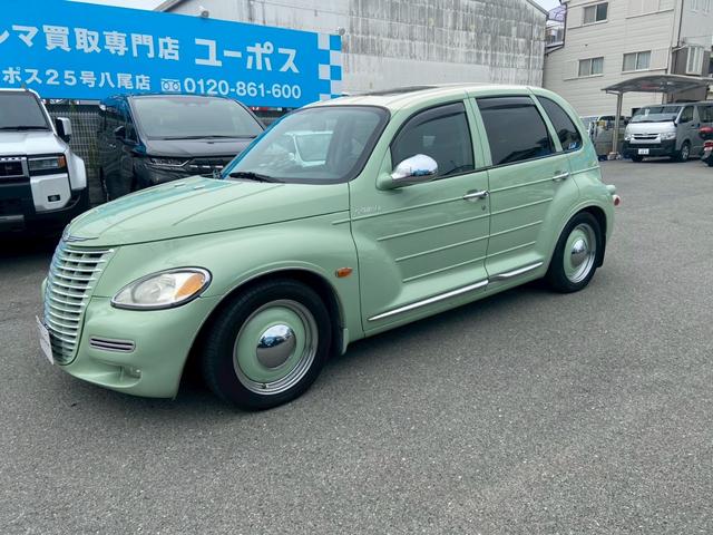 クライスラー・ＰＴクルーザー 　全塗装　サンルーフ　ＧＴ　クラシックデザイン　社外ナビ　ＧＥＷＡＮＤＴセンター出しマフラー　前席シートヒータ　Ｂカメラ　ＥＴＣ　ＴＶ　電動格納ミラー　左ハンドル（10枚目）