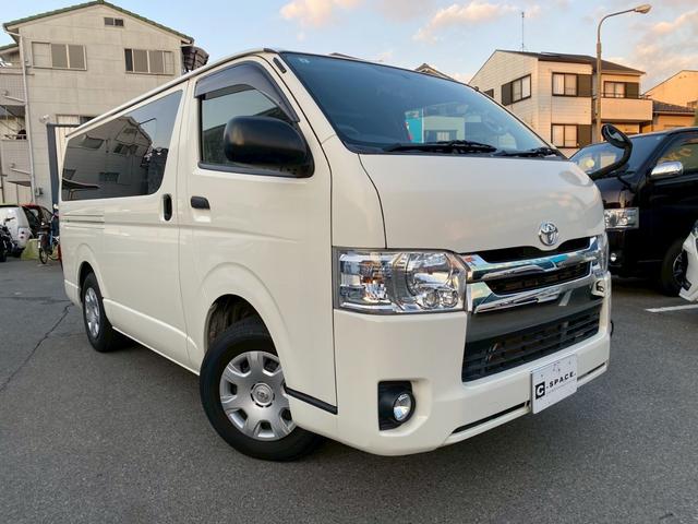 レジアスエースバン ロングＤＸ　ＧＬパッケージ　ＧＬパッケージ　１０人乗り　５ナンバー構造変更済　　ＬＥＤヘッドライト　純正ナビバックカメラ　社外タコメーター　フォグランプ　ミラー型ドラレコ（8枚目）