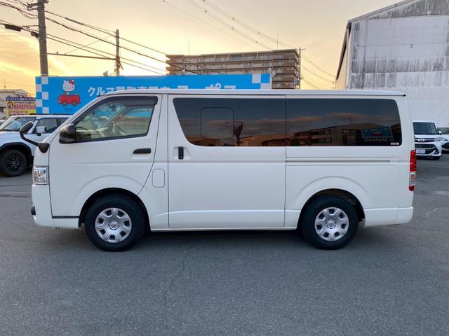 レジアスエースバン ロングＤＸ　ＧＬパッケージ　ＧＬパッケージ　１０人乗り　５ナンバー構造変更済　　ＬＥＤヘッドライト　純正ナビバックカメラ　社外タコメーター　フォグランプ　ミラー型ドラレコ（12枚目）