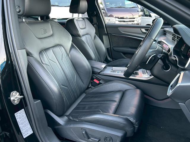 Ａ６アバント ４５ＴＦＳＩクワトロ　スポーツ　Ｓラインパッケージ　革シート／純正メーカーフルセグナビ／シートヒーター／全方位カメラ／ＬＥＤヘッドライト／２０インチホイール／ＥＴＣ／Ｓライン専用ステアリング／ローダウン（16枚目）