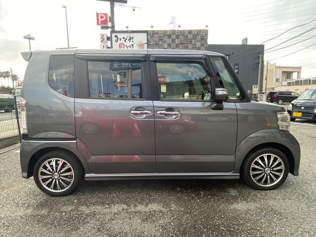 N-BOXカスタム G ターボSSパッケージ 純正ナビTV バックカメラ 両側パワースライドドア パドルシフト クルーズコントロール ETC CD・DVD再生 Bluetooth タイヤ4本新品交換お渡し(4枚目)