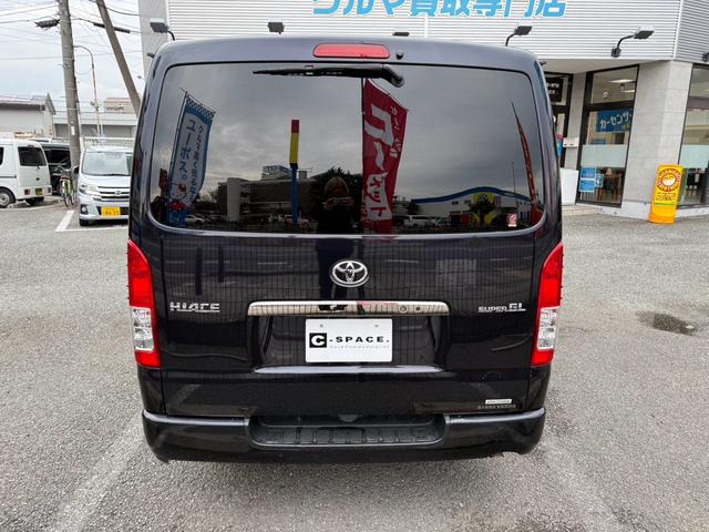 ハイエースバン スーパーＧＬ　ダークプライムＩＩ　ＡＬＰＩＮＥ・ＢＩＧＸ１１型ナビ　パノラミックビューモニター　Ｂｌｕｅｔｏｏｔｈ　ＥＴＣ　両側スライドドア／小窓　ＬＥＤヘッドライト　フォグランプ　スマートキー　プッシュスタート　スペアキー（6枚目）
