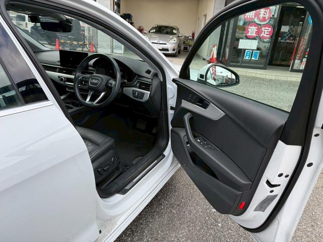 Ａ４アバント ３５ＴＤＩ　アドバンスド　純正ディスプレイオーディオ　全周囲カメラ　ＥＴＣ　クリアランスソナー　パドルシフト　黒革シート　シートヒーター　パワーシート　パワーリアゲート　パーキングアシスト　純正１７インチアルミホイール（22枚目）
