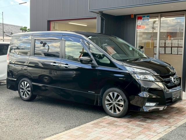 セレナ ハイウェイスター　ＶセレクションＩＩ　両側電動スライドドア　衝突軽減　メモリーナビ　フルセグ　バックカメラ　ＣＤ　ＤＶＤ　Ｂｌｕｅｔｏｏｔｈ　クルコン　アイドリングストップ　ドラレコ　ＥＴＣ　ワンオーナー　ＬＥＤヘッドライト　オートライト（11枚目）