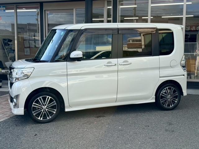 タント カスタムＲＳ　ＳＡ　両側電動スライドドア　衝突軽減　メモリーナビ　フルセグ　バックカメラ　ＣＤ　Ｂｌｕｅｔｏｏｔｈ　ドラレコ　ＥＴＣ　スマートキー　プッシュスタート　ターボ車　電格ミラー　ＬＥＤヘッドライト　ベンチシート（9枚目）