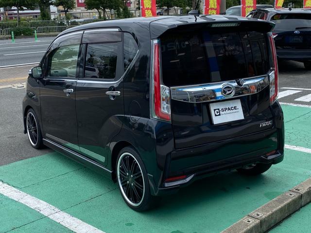 ムーヴ カスタム　ＲＳ　ハイパーＳＡＩＩ　社外ナビ　バックカメラ　ＬＥＤヘッドライト　ワンセグＴＶ　革巻きステアリング　ドラレコ（9枚目）