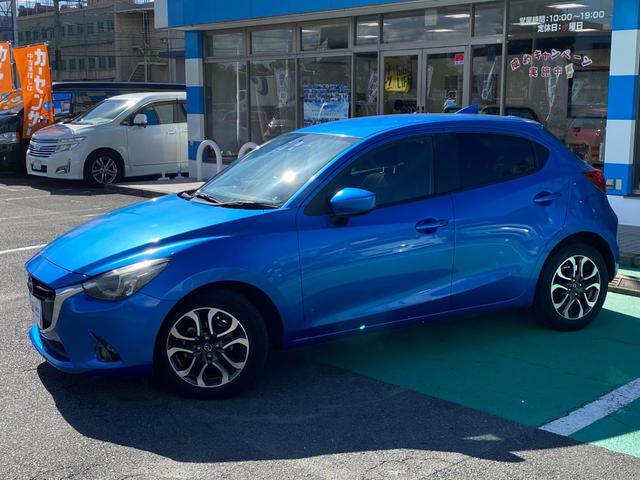 デミオ XDツーリング 車検R9年4月まで 純正ナビ バックカメラ HUD BSM パドルシフト クルーズコントロール シートヒーター 16インチ純正アルミ ETC ドラレコ 地デジTV スマートキー プッシュスタート(4枚目)